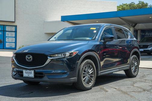 Deep Crystal Blue Mica 2020 Mazda CX-5 Touring