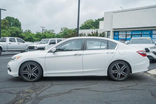 White Orchid Pearl 2017 Honda Accord Sport