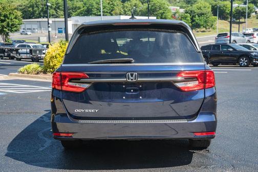 Blue 2022 Honda Odyssey EX-L