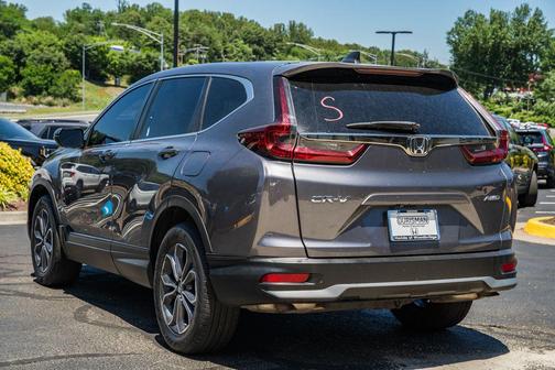 Gray 2022 Honda CR-V AWD EX-L