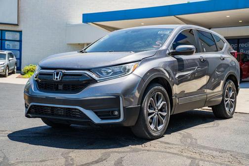 Gray 2022 Honda CR-V AWD EX-L