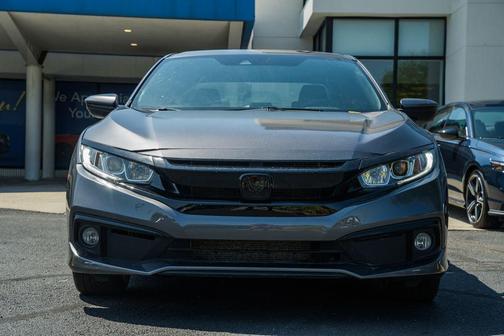 Modern Steel Metallic 2020 Honda Civic Sport