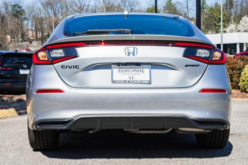 Silver Metallic 2026 Honda Civic Sport