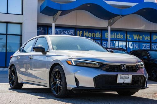 Silver Metallic 2026 Honda Civic Sport