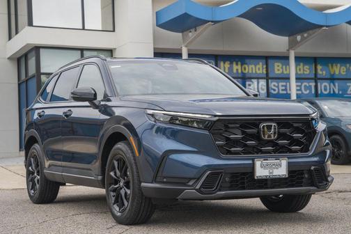 Canyon River Blue Metallic 2026 Honda CR-V Hybrid Sport-L AWD