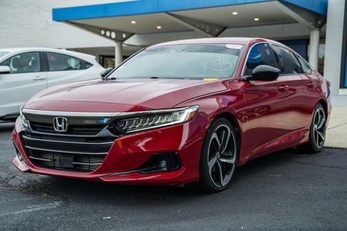 San Marino Red 2021 Honda Accord Sport 1.5T