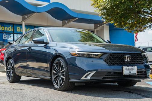Canyon River Blue Metallic 2026 Honda Accord Hybrid Touring