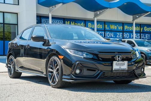 Crystal Black Pearl 2021 Honda Civic Sport