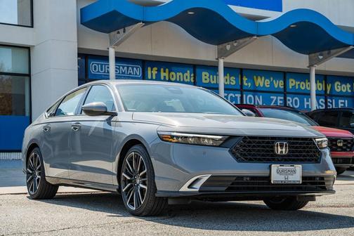 Gray 2026 Honda Accord Hybrid Touring