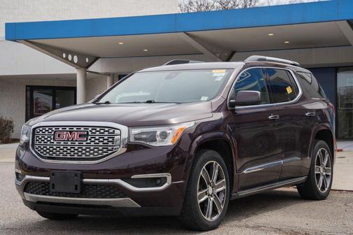 Black Cherry Metallic 2017 GMC Acadia Denali