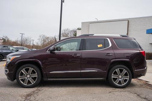 Black Cherry Metallic 2017 GMC Acadia Denali