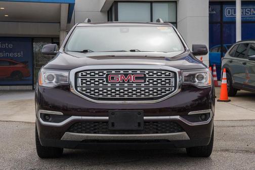 Black Cherry Metallic 2017 GMC Acadia Denali