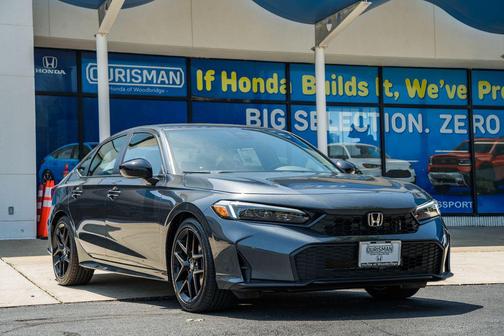 Meteorite Gray Metallic 2026 Honda Civic Sport
