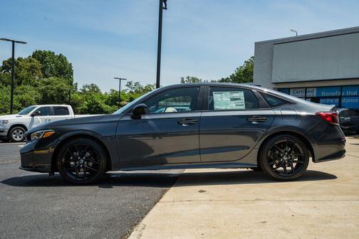 Meteorite Gray Metallic 2026 Honda Civic Sport