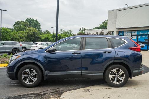 Obsidian Blue Pearl 2018 Honda CR-V LX