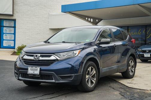 Obsidian Blue Pearl 2018 Honda CR-V LX