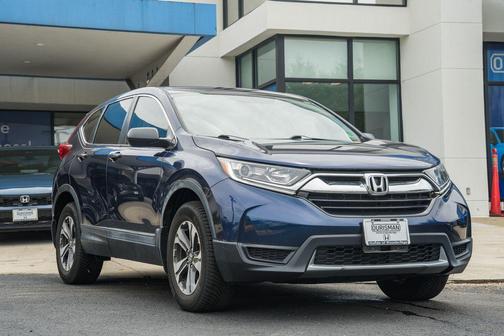 Obsidian Blue Pearl 2018 Honda CR-V LX
