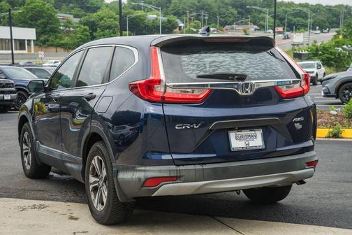 Obsidian Blue Pearl 2018 Honda CR-V LX