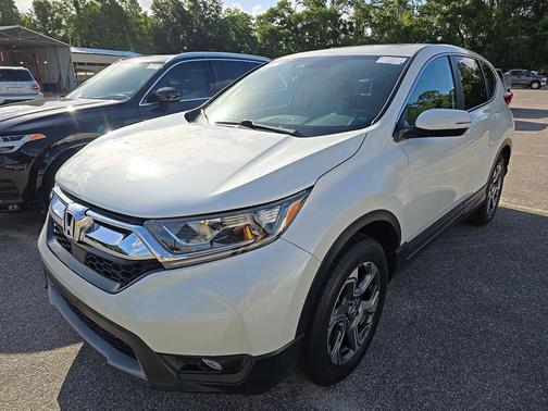White Diamond Pearl 2017 Honda CR-V EX