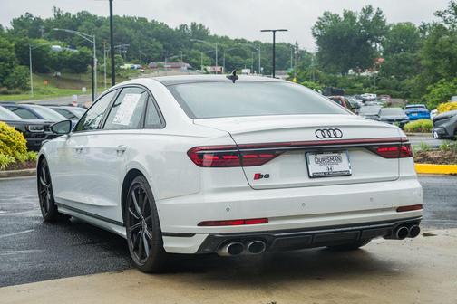 Glacier White Metallic 2024 Audi S8 4.0T