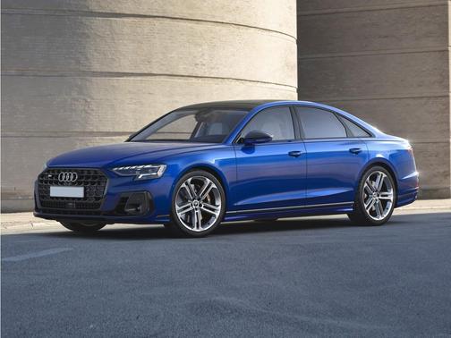 Glacier White Metallic 2024 Audi S8 4.0T