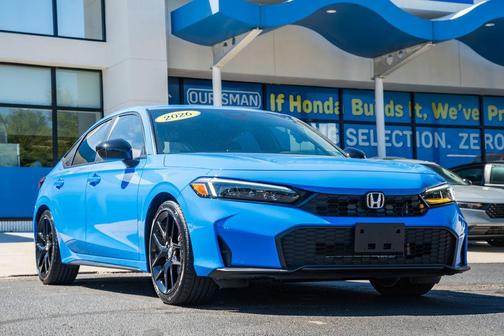 Boost Blue Pearl 2026 Honda Civic Sport