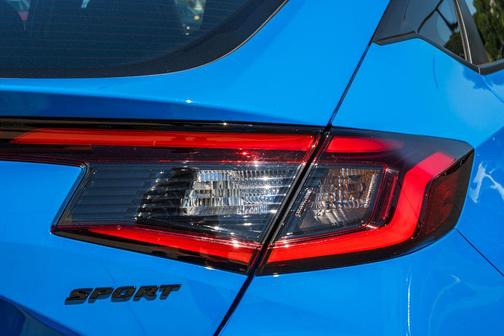 Boost Blue Pearl 2026 Honda Civic Sport