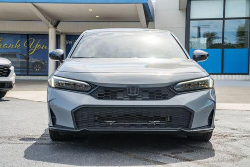 Gray 2025 Honda Civic Sport