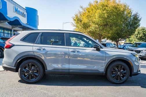 Gray 2026 Honda CR-V Hybrid Sport Touring AWD