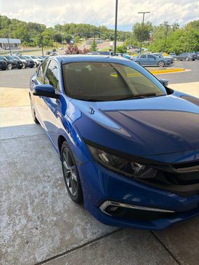 Blue 2021 Honda Civic EX-L