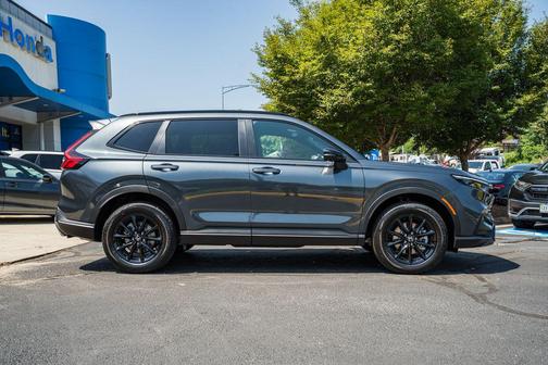 Meteorite Gray Metallic 2026 Honda CR-V Hybrid Sport-L AWD