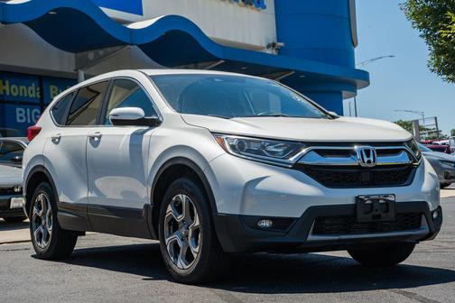 Platinum White Pearl 2019 Honda CR-V EX-L