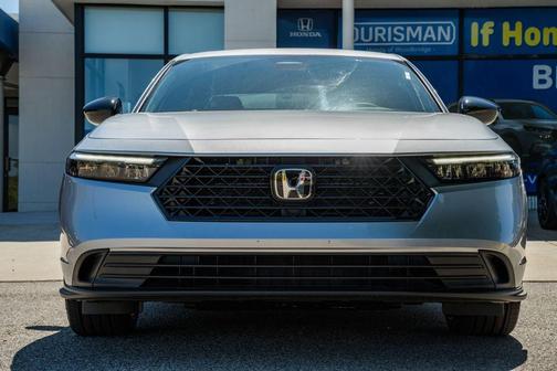 Solar Silver Metallic 2026 Honda Accord Hybrid Sport