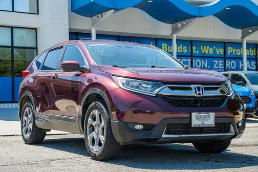 Red 2019 Honda CR-V EX