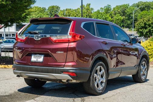 Red 2019 Honda CR-V EX