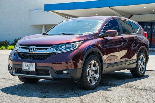 Red 2019 Honda CR-V EX
