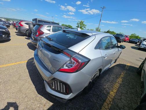 Lunar Silver Metallic 2018 Honda Civic Sport