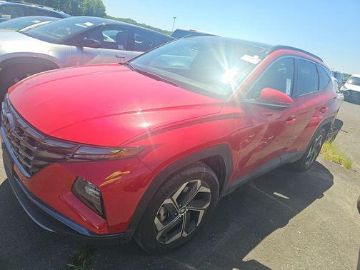 Calypso Red 2022 Hyundai TUCSON Limited