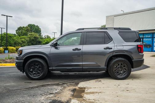 Modern Steel Metallic 2026 Honda Passport AWD TrailSport Blackout