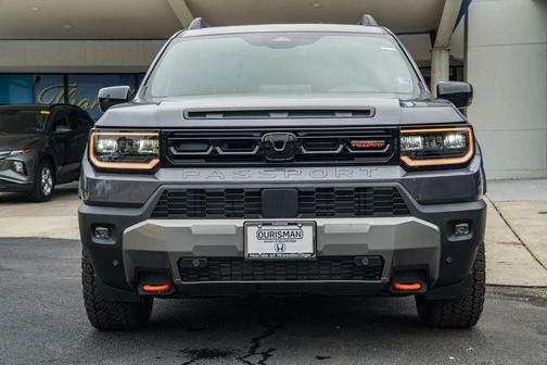 Modern Steel Metallic 2026 Honda Passport AWD TrailSport Blackout