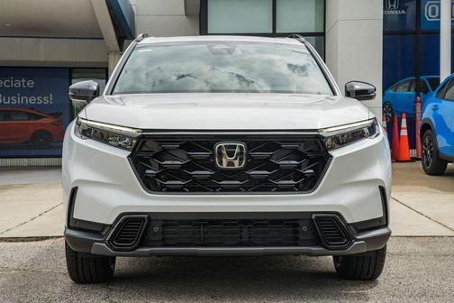 Platinum White Pearl 2026 Honda CR-V Hybrid Sport-L AWD