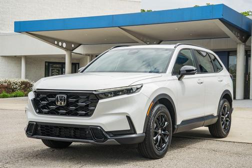Platinum White Pearl 2026 Honda CR-V Hybrid Sport-L AWD