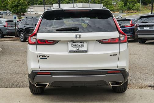 Platinum White Pearl 2026 Honda CR-V Hybrid Sport-L AWD