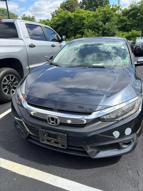 Blue 2017 Honda Civic Touring