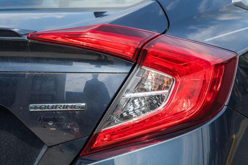 Blue 2017 Honda Civic Touring