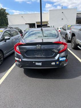 Blue 2017 Honda Civic Touring