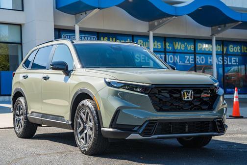 Ash Green Metallic 2026 Honda CR-V Hybrid TrailSport AWD