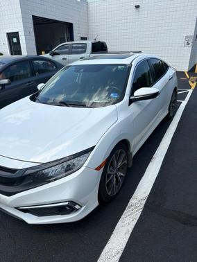 Crystal Black Pearl 2021 Honda Civic Touring