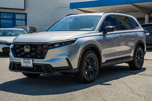 Solar Silver Metallic 2026 Honda CR-V Hybrid Sport-L AWD