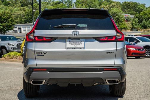 Solar Silver Metallic 2026 Honda CR-V Hybrid Sport-L AWD